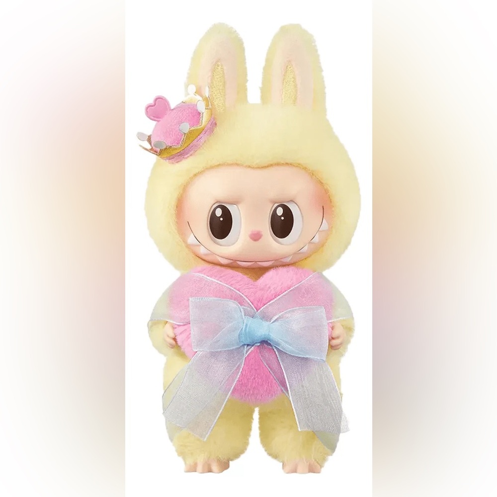 Cute Yellow and Pink Plush Toy
